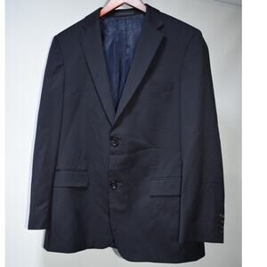 Hugo Boss REDA Super 100 Men’s Navy Wool Blazer Size 40R